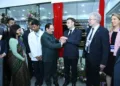 Union Minister for Health & Family Welfare, J P Nadda, and Emmanuel Macron, President of the French Republic
