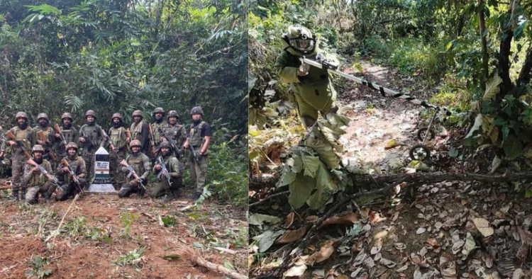 De-mining operations by Indian Army at India -Myanmar border