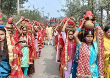 151 unmarried young girls participated in the Kalash Shobha Yatra