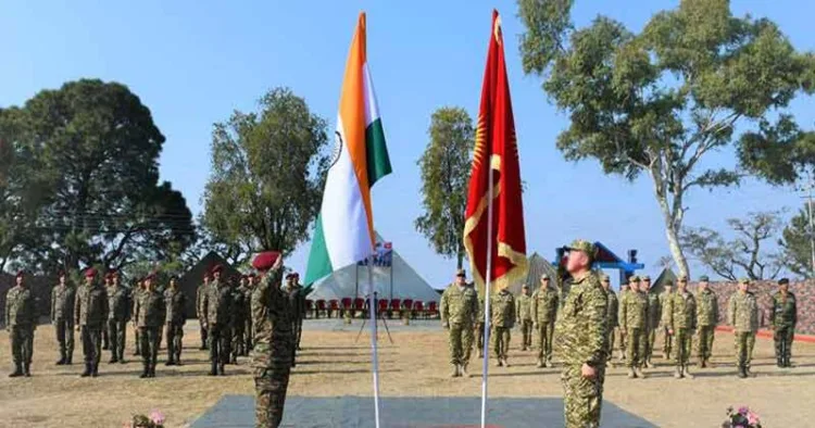 Exercise KHANJAR between India & Kyrgyzstan