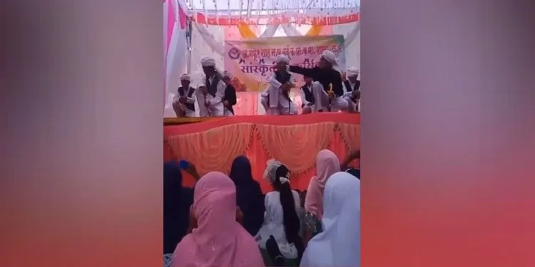 In his complaint, local BJP leader alleged that singing and dancing to such a Pakistani song at a school event hurt the sentiments of many citizens