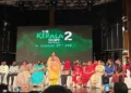 Victims speaking at the event organised by the makers of film Kerala Story 2: Goes Beyond in Delhi