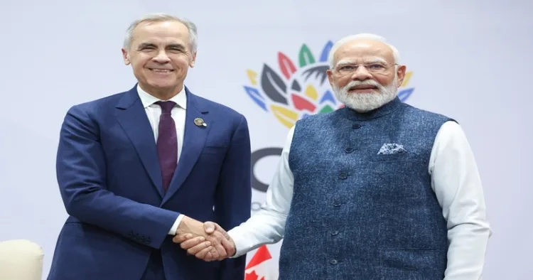 Canadian Prime Minister Mark Carney and Prime Minister Narendra Modi(File Photo)