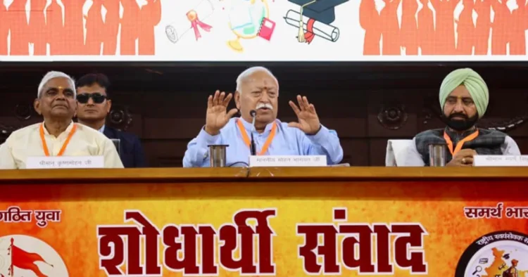 RSS Sarsanghchalak Dr Mohan Bhagwat