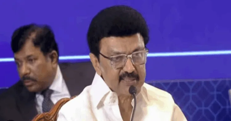 Tamil Nadu Chief Minister MK Stalin