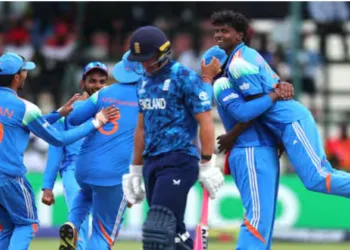 India beat England by 100 runs to lift the U-19 World Cup Cricket Trophy