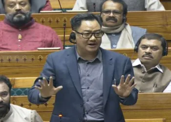 Union Parliamentary Affairs Minister Kiren Rijiju