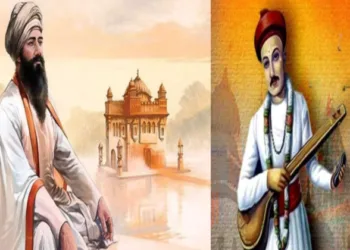 (Left) Guru Tegh Bahadur (Right) Sant Namdev