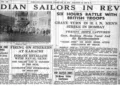1946 Revolt by the Sailors of Royal Indian Navy against the British Raj