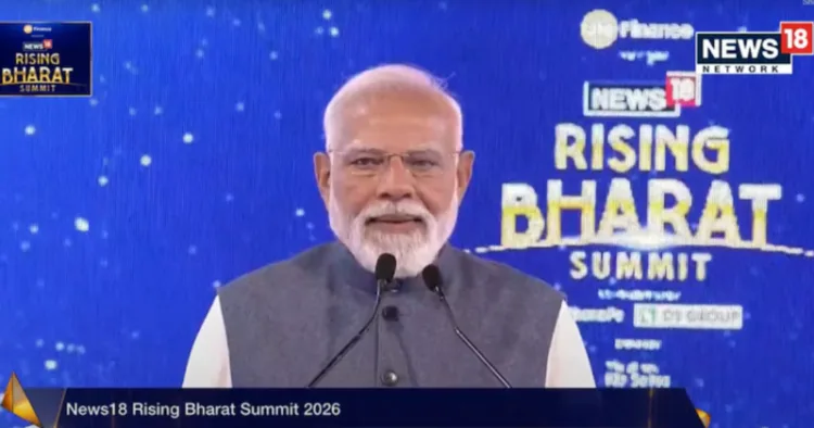 PM Modi at the Rising Bharat Summit 2026