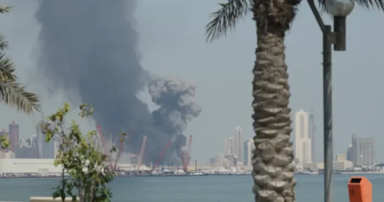 Iran carried out a missile strike on the main headquarters of the U.S. Navy’s 5th Fleet in Manama