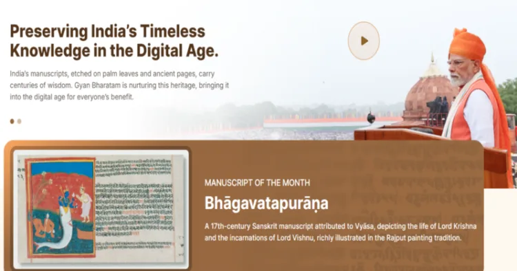 Gyan Bharatam: promoting India timeless knowledge