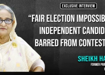 “Fair elections impossible if independent candidates barred," says former Bangladesh PM Sheikh Hasina