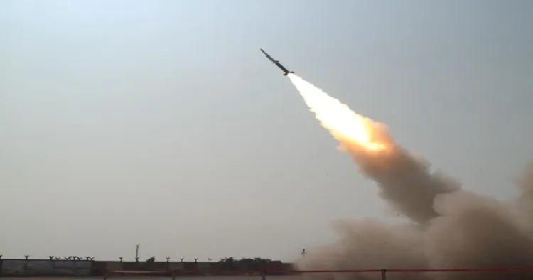 Solid Fuel Ducted Ramjet Missile (Image Source: PIB)