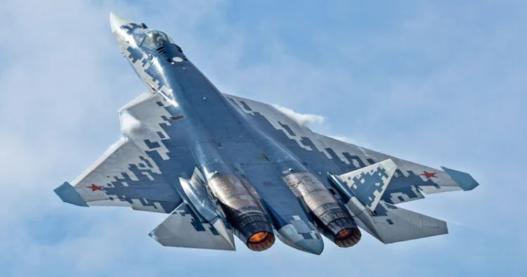 Sukhoi Su-57E Fifth Generation Fighter Jets