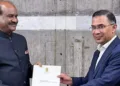 Lok Sabha Speaker Om Birla and Bangladesh Prime Minister Tarique Rahman