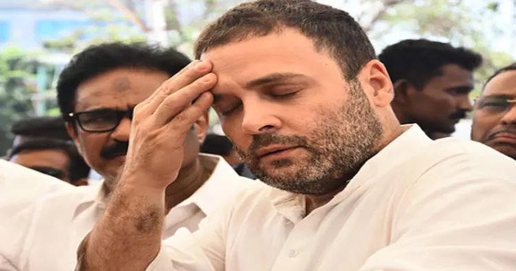 Congress Leader Rahul Gandhi