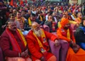A large gathering was seen at the Hindu Sammelan of Uttarakhand
