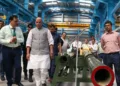 Defense Minister at Kanpur Gun factory (Representative image)