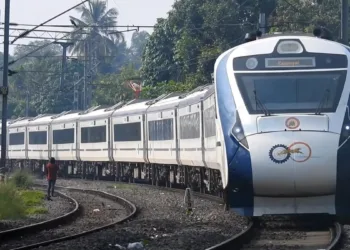 A representative image of Vande Bharat train