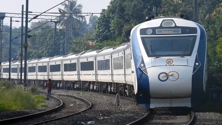 A representative image of Vande Bharat train