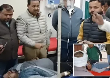 UP RSS pracharak Jaikishore assaulted in road rage incident in Hathras