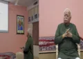 Rashtriya Swayamsevak Sangh (RSS) Sarsanghchalak Dr Mohan Bhagwat at the inauguration of the updated website of Samarth Bharat