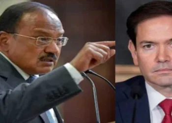 India’s National Security Adviser Ajit Doval and US Secretary of State Marco Rubio
