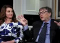 Melinda French (Left) and Microsoft co-founder Bill Gates (Right)