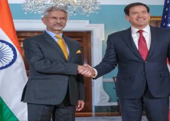 S Jaishankar, India External Affairs Minister, meets Marco Rubio, US Secretary of State, during high-level talks in Washington