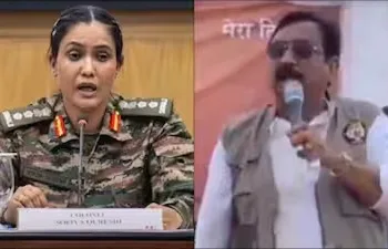 BJP leader Kunwar Vijay Shah's remarks on Colonel Sofiya Qureshi sparked backlash last year. (PTI/X)