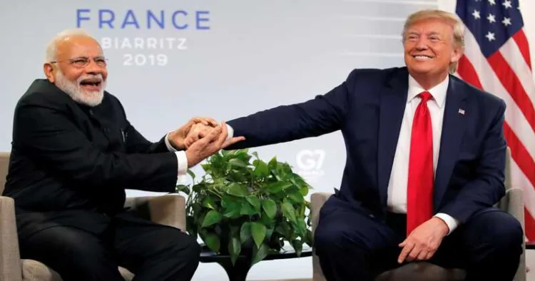 India's PM Narendra Modi and US President Donald Trump