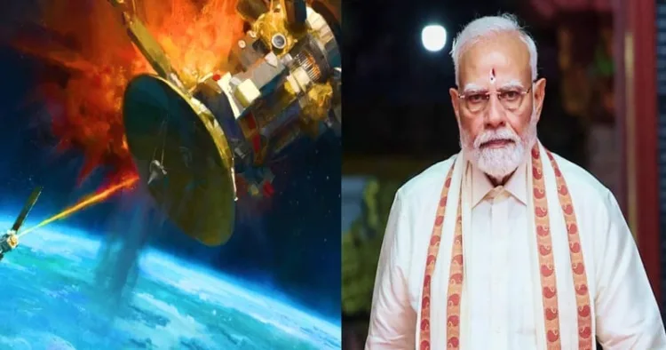 Prime Minister Narendra Modi (Right)