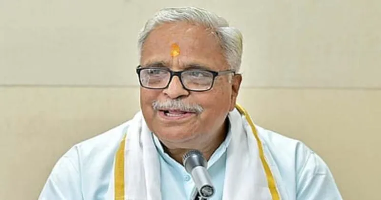 Former RSS Sarkaryawah Suresh Bhaiyyaji Joshi
