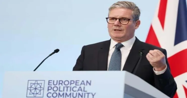 UK's Prime Minister Keir Starmer