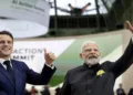 Prime Minister Narendra Modi will travel to Mumbai on February 17 where he will meet the President of France Emmanuel Macron