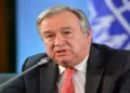 UN Secretary-General
Antonio Guterres