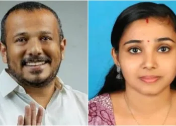 Youth Congress state secretary Suhail Ansari (Left) and Renu Anil (Right)