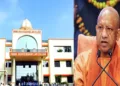 UP CM Yogi Adityanath (Right)