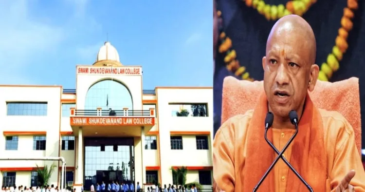 UP CM Yogi Adityanath (Right)