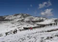 Indian Army mastering rescue in high altitude terrain at 14,000 feet