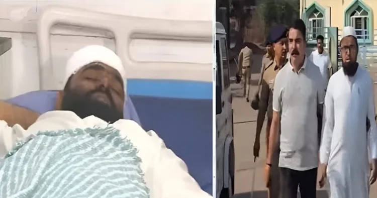 Gau rakshak attacked in Hathoda clash (Left) and