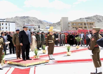 CJI Surya Kant, attended a awareness Programme on “Empowering Tribals through Legal Services and Defence Civil Action” in Leh
