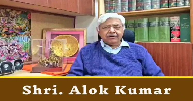 International President of Vishva Hindu Parishad and Senior Advocate Alok Kumar