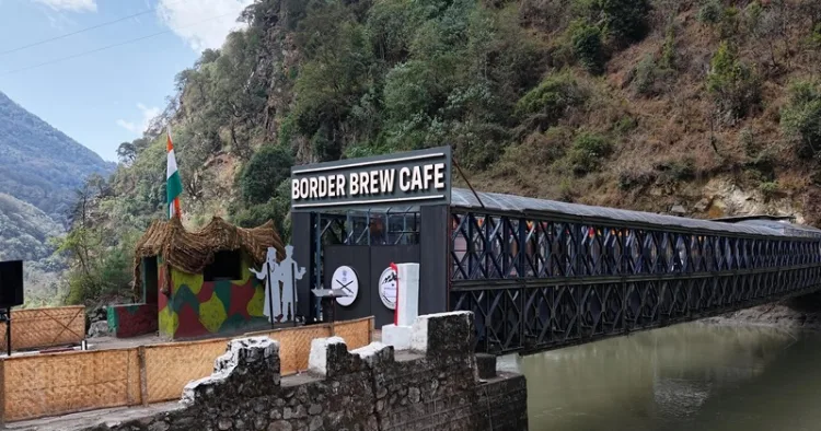 Bailey Bridge turned into cafe