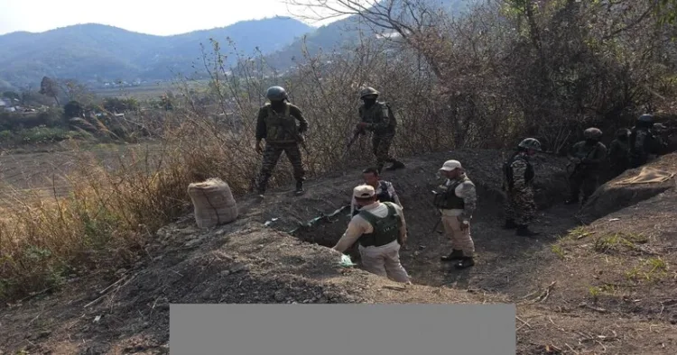Security forces undertake search operation