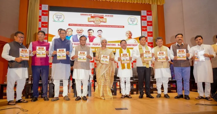 BJP Releases its Sankalp Patra for the upcoming Assam Assembly Elections 2026