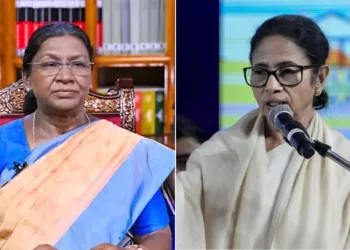 President Draupadi Murmu and Bengal Chief Minsiter Mamata Banerjee