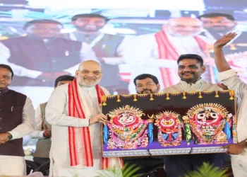 Union Home Minister and Minister of Cooperation, Shri Amit Shah addresses 57th Raising Day ceremony of CISF as the Chief Guest in Mundali, Odisha