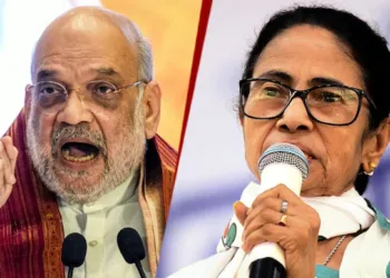 Home Minister Amit Shah and Bengal CM and Trinamool Congress boss Mamata Banerjee. (Photo: PTI)